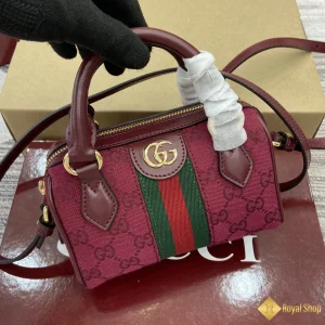 Túi nữ Gucci Ophidia super mini màu đỏ 781490 AAES7 6445 HCM