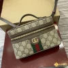 Túi nữ Gucci Ophidia super mini màu nâu 816357