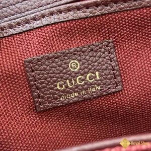 Túi nữ Gucci Small tote with GG Shadow màu đỏ 795349 mới