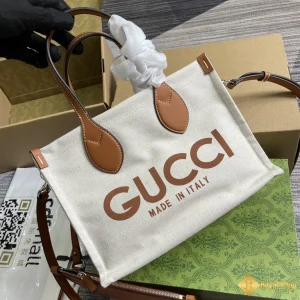 Túi nữ Gucci Small tote with print 772144 FACUL 8451