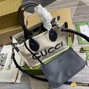 Túi nữ Gucci Small tote with print màu be 772144 hot