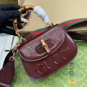 Túi nữ Gucci mini Bamboo 1947 màu đỏ 786482