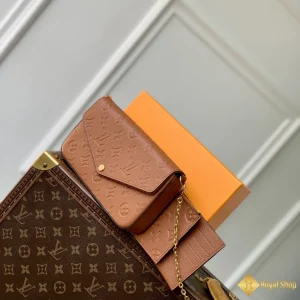 Túi nữ LV Pochette Felicie màu nâu M12754 đẹp