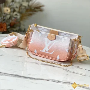 Túi nữ LV Pochette màu hồng M57634