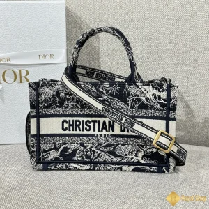 Túi nữ Mini Dior Book Tote xanh đen S5573