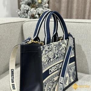 Túi nữ Small Dior Book Tote Blue M1325 2024