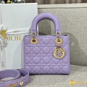 Túi nữ Small Lady Dior My ABCDior màu tím M0538