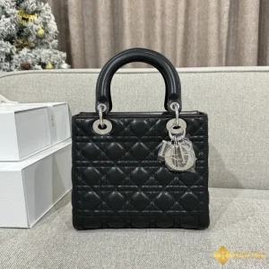 Túi xách Dior nữ Lady màu đen 111224