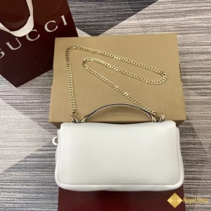 Túi xách Gucci nữ GG Milano nhỏ màu trắng 806016 like auth