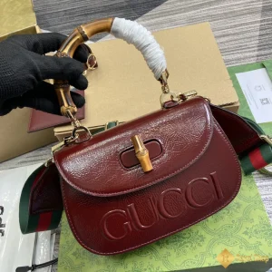 Túi xách nữ Gucci Bamboo 1947 màu đỏ 675797