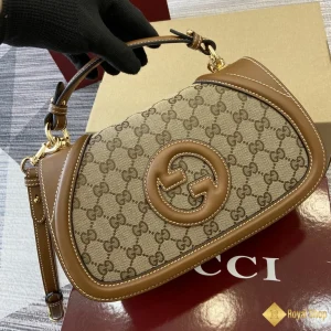 Túi xách nữ Gucci Blondie nâu canvas GG 815714-815716-815700