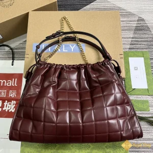 Túi xách nữ Gucci Deco medium tote màu đỏ 746210 cao cấp