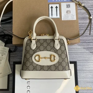 Túi xách nữ Gucci Horsebit 1955 Mini khoá vàng 640716