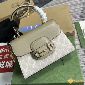 Túi xách nữ Gucci Horsebit 1955 mini màu be 703848