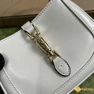 Túi xách nữ Gucci Jackie 1961 super mini màu trắng 760249 like auth