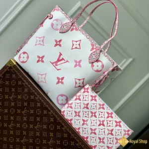 Túi xách nữ LV Neverfull Monogram màu hồng M22980