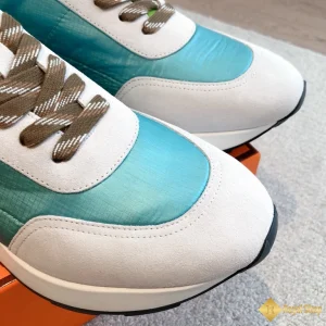 cận cảnh Giày Hermes nam sneaker Trail xanh lam CKH41232