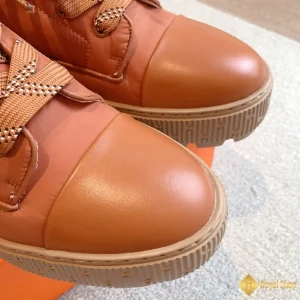 cận cảnh Giày boot Hermes nam màu nâu CKH4154