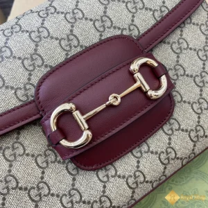 cận cảnh Túi nữ Gucci Horsebit 1955 small shoulder ‎815178 FAD6M 8759