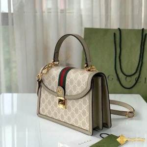 cận cảnh Túi nữ Gucci Ophidia small top handle 651055