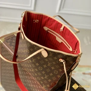 cận cảnh Túi nữ LV Neverfull Bandoulière Inside Out MM M12096