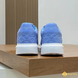 chất liệu Giày LV nam sneaker Beverly Hills xanh da trời CKL41350