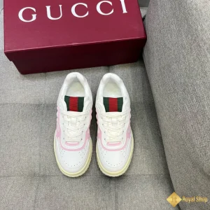 chất liệu Giày Sneaker Gucci nam Re-web hồng CKG430206