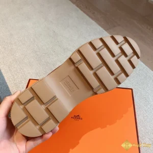 chất liệu Giày boot Hermes nam màu nâu CKH4154