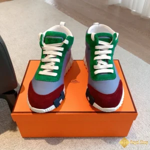 chất liệu Giày sneaker Hermes nam Hightop green CKH41492