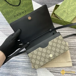 chất liệu Túi Gucci nữ GG Emblem super mini 820688 FAD6L 9741