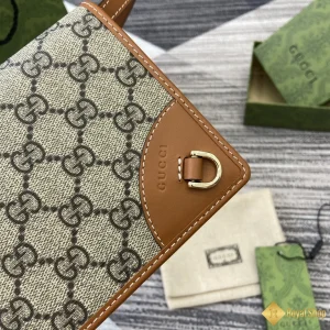 chất liệu Túi Gucci nữ GG Emblem super mini 820688 FAD6L 9758