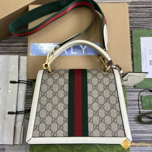 chất liệu Túi Gucci nữ QueenMargaret viền trắng 476541