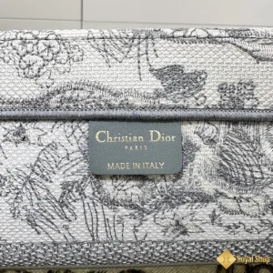 chất liệu Túi nữ Dior Book Tote.36 màu xám 111202