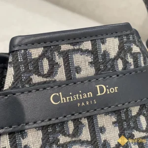 chất liệu Túi nữ Dior C'est Mini 17cm xanh đậm 111301