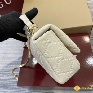 chất liệu Túi nữ Gucci GG Milano mini màu trắng ‎806017