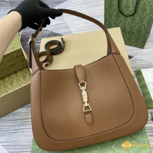 chất liệu Túi nữ Gucci Jackie 1961 medium shoulder màu nâu 810229