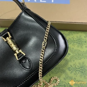 chất liệu Túi xách nữ Gucci Jackie 1961 super mini màu đen 760249