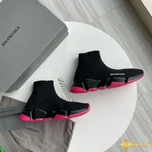 chi tiết GIày Balenciaga unisex sneaker 3.0 đế hồng CKB41297