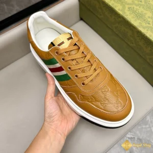 chi tiết Giày Sneaker Gucci nam Chunky nâu CKG430108