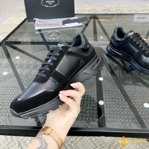 chi tiết Giày sneaker Prada nam Prax màu đen 01 CKP41482