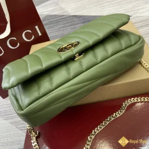 chi tiết Túi nữ Gucci GG Milano màu xanh lá 806016