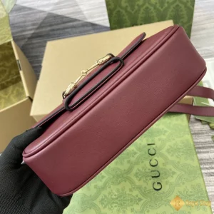 chi tiết Túi nữ Gucci Horsebit 1955 mini shoulder 815205 AAEC2 6207