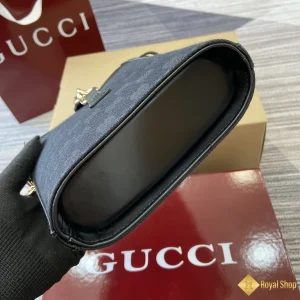 chi tiết Túi nữ Gucci Mini bucket shoulder màu đen 782919