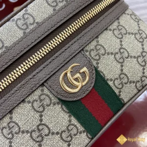 chi tiết Túi nữ Gucci Ophidia super mini màu nâu 816357