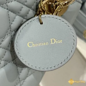 chi tiết Túi nữ Small Lady Dior My ABCDior xanh ngọc M0538