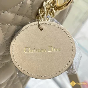 chi tiết Túi xách Dior nữ Lady màu be 111221