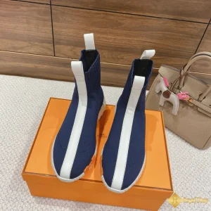 cùng ngắm Giày boot Hermes nam xanh dương CKH4174