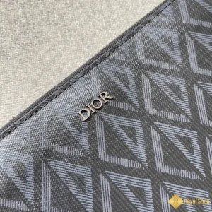 cùng ngắm Túi Clucht nam Dior cầm tay Pouch màu đen 8007