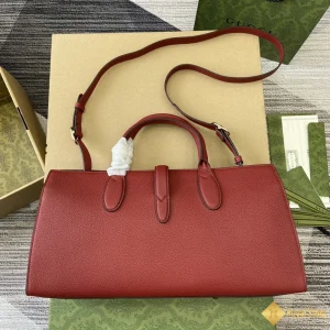 cùng ngắm Túi Gucci nữ Medium Tote with hook closure đỏ tươi 795282