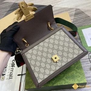 cùng ngắm Túi Gucci nữ QueenMargaret viền nâu 476541